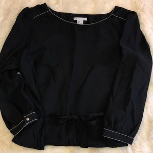 LBD w Crystal Detail at neckline & sleeves